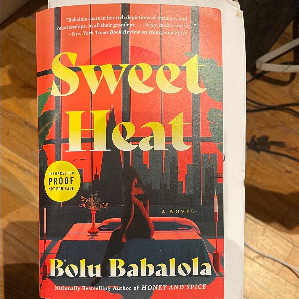 Sweet Heat Novel by Bolu Babalola - Red and Black Cover